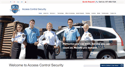 Desktop Screenshot of accesscontrolsecurity.com